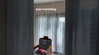Elegance Unveiled! ✨ Finished Curtain Work #youtube #youtubeshorts #dreaminspired