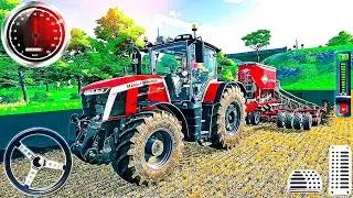 Tractor Driving Simulator Game - Farming Tractor Simulator - Android GamePlay 