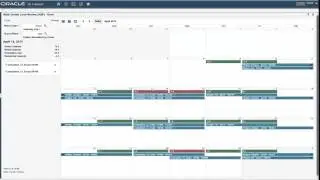 Теперь доступно! Календарь обзора нагрузки рабочего центра JD Edwards