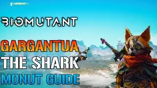 Biomutant: How To Get The SHARK MOUNT! Called &ldquo;Pee Wee Gargantua&rdquo; (Water Mount Guide)