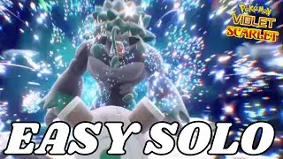 HOW TO SOLO 7 STAR RILLABOOM RAID EASY IN POKEMON SCARLET & VIOLET!