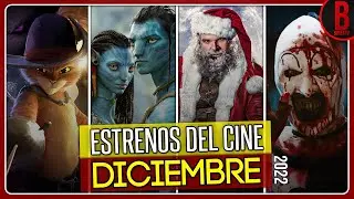 ESTRENOS del CINE DICIEMBRE 2022 | Pel&iacute;culas que se Estrenan en Diciembre 2022