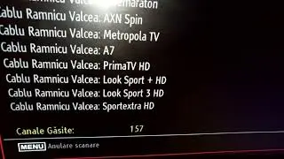 Căutare canale tv digitale, hd și analogice pe televizorul Hitachi