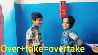 Compound Words_English Club Activity by Grade 3 students #school #handsonactivitites 