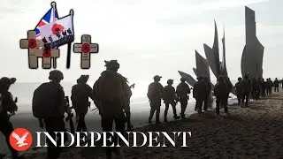 French Navy lands at Omaha Beach during D-Day anniversary event