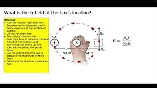 Combining B-fields in space. an example