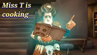 Miss T is Planning to Read Her Cooking Book | Scary Teacher 2 Stone Age