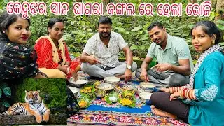 କେନ୍ଦୁଝର ସାନ ଘାଗରା ଜଙ୍ଗଲ ରେ ହେଲା ଭୋଜି || @OdiaFood116 