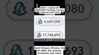 #snap #snapchat #2025 #how #to #howto #increase #boost #score #views #snapscore #snapviews #glitch