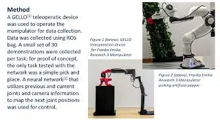 From Robot Arms to WV Farms: Innovative Agriculture Through Learning from Demonstration