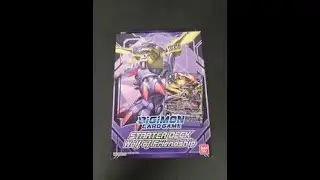 Распаковка стартового набора Digimon TCG: Wolf of Friendship!!!