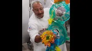 بديل للايزومالت نفخ وسحب السكر |How to Make Glass Sugar Dome | كورس فن الكرامل