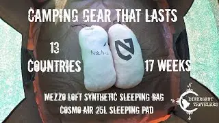 Nemo Camping Gear That Lasts! Mezzo Loft Sleeping Bag & Cosmo Air Sleeping Pad