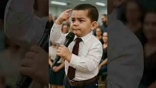Pastor Mirim, Miguel Oliveira, est&aacute; diferente pregando de um jeito diferente. #iavideos