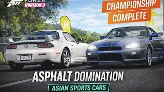 Asphalt Circuits Championship | Asian Sports Cars Domination | Forza Horizon 3