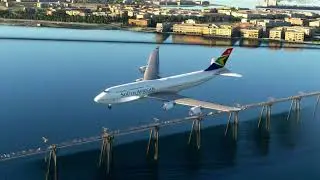 calm atmosphere when the plane made an emergency landing at Tokyo airport . game