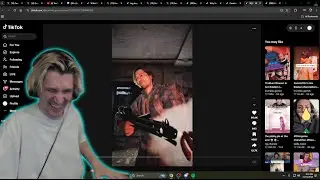 xQc Dies Laughing on Arc Raiders Animation.