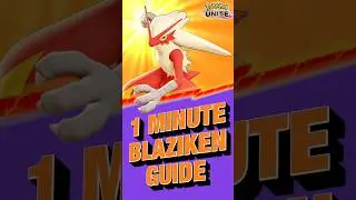 BLAZIKEN 1 MINUTE GUIDE & BEST BUILD | Pok&eacute;mon UNITE #blaziken #pokemoneunite