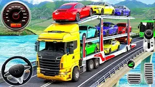 Car Transport Truck Driving Simulator - Cargo Transport Multistory Vehicle 2025 - Android GamePlay
