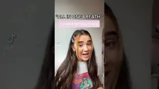 ONE BREATH SINGING CHALLENGE! MIKA GRACE KELLY #shorts