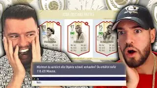 FIFA 19: ICON DISCARD DRAFT BATTLE vs WAKEZ 😭😭
