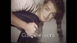 CALVIN KLEIN JEANS - Brooke Shields (Commercial 80's)