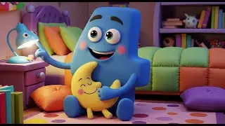 Sleepy Numbers Song for Kids | Bedtime Counting & Relaxing Nursery Rhymes 🌙🔢😴