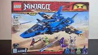 The Best Ninjago Storm Fighter Ever! Jay&rsquo;s Storm Fighter Legacy Remake Review! Ninjago Set 70668!