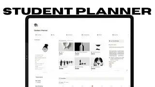 Учебное пособие по использованию Notion Student Planner | Шаблон Notion