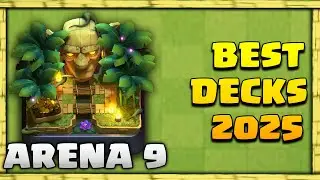 Best Arena 9 Deck (Jungle Arena Deck) in Clash Royale | Best Clash Royale Arena 9 DECKS tips 2025