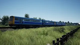 Train Sim World 6 DMU Debacle scenario in Class 142 (sorry for audio and lag)