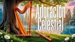 Adoraci&oacute;n Celestial | Arpa y Flauta Ambiental para Oraci&oacute;n y Paz Interior