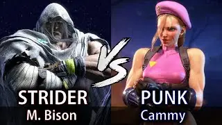 STRIDER (M. Bison) vs PUNK (Cammy) - [Street Fighter 6] (REPLAY)