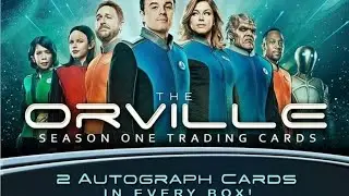 2 autos per box!! Opening Rittenhouse The Orville season 1 trading card hobby box 