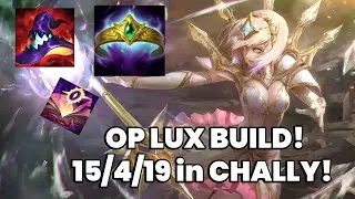 UNKILLABLE LUX BUILD from RANK 1 LUX! S13 League of Legends | Full Gameplay