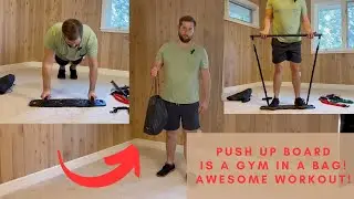 Review of KUYOU Portable Push Up Board, Pilates Bar & Fitness Accessories Home Gym Workout Equipment