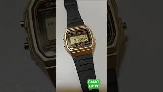 Golden Casio F91W | Legendary F91W #casiowatch #watch #trending #casio