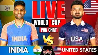 🔴 🇮🇳  IND vs USA, 3rd T20 | Live Cricket match Today | India vs USA T20 World Cup Live Score