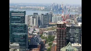 A Bird's-Eye View of Toronto from TD Bank Tower