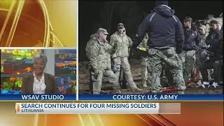 Search continues for missing soldiers