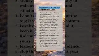 The Hard Truth About Life You Need To learn | Life Reality | Motivational | #shorts #motivation 