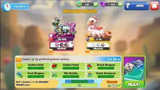 Begin Playing Dragon Board Event | Polveles and Huacaya Dragon Reward | Dragon Mania Legends