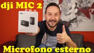 IL MIGLIORE MICROFONO ESTERNO:Dji MIC 2 che si  connette in bluetooth anche al cellulare!!!