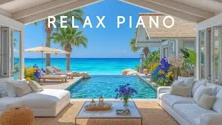 Tropical escape: calming piano music for sleeping, relaxing, and morning serenity.