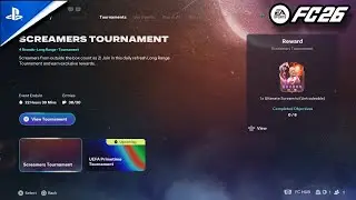 EA FC 26 || First Time Playing Screamers Tournament ! So Close to Win the Whole Tournament! 