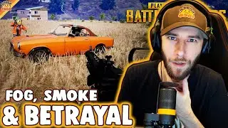Игра в туман, дым и предательство при участии Halifax, Swagger и Boom &mdash; chocoTaco PUBG Erangel Sq...