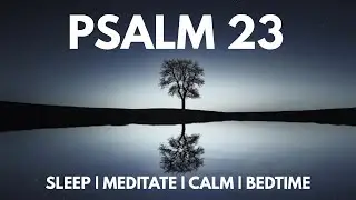 Psalm 23 &ndash; Fall Asleep to A Calm & Relaxing Scripture | Meditation & Bedtime Story| NKJV Audio Bible