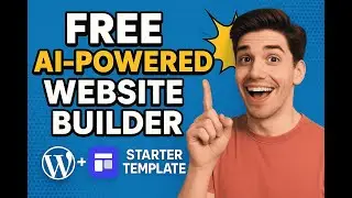 Create a Website with AI in 5 Minutes | WordPress Starter Template Plugin Tutorial (No Code!)