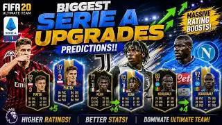 FIFA 20 | BIGGEST SERIE A UPGRADES!! FT. PIATEK, KEAN, KOULIBALY ETC... (FIFA 20 UPGRADES)