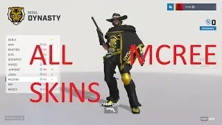 All MCREE Skins - Overwatch League 2018